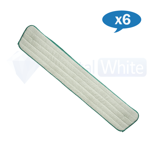 Oates | Mega Flat Mop Green 600mm Carton Quantity | Crystalwhite Cleaning Supplies Melbourne