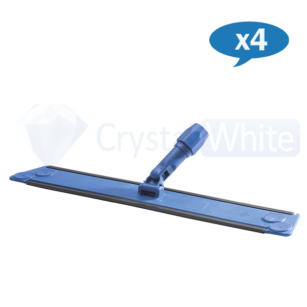 Oates | Mega Flat Mop Blue 600mm carton quantity | Crystalwhite Cleaning Supplies Melbourne