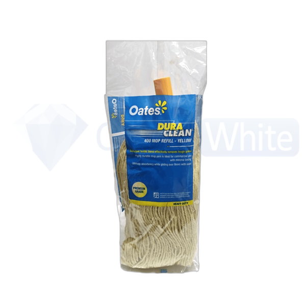 Oates | Oates Duraclean Mop Head 400g Red Blue Green Yellow | Crystalwhite Cleaning Supplies Melbourne