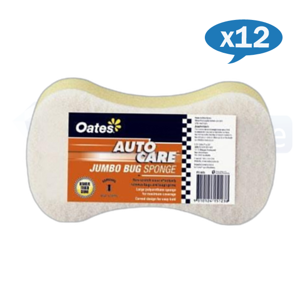 Oates | Oates Jumbo Bug Sponge Carton Quantity | Crystalwhite Cleaning Supplies Melbourne