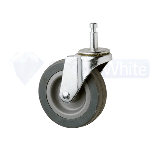 Oates | Utility Cart Charcoal Replacement wheel | Crystalwhite Cleaning Supplies Melbourne