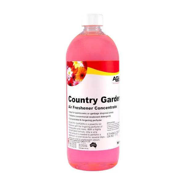 Agar | Country Garden Perfume Air Freshener 1Lt | Crystalwhite Cleaning Supplies Melbourne
