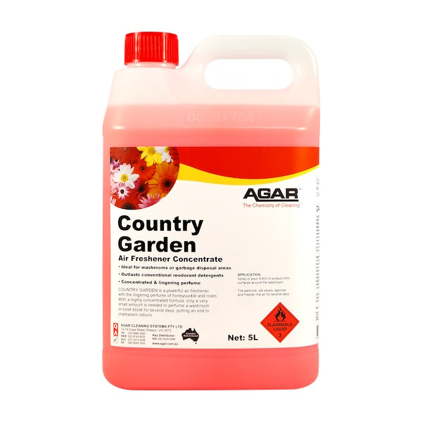 Agar | Country Garden Perfume Air Freshener 5Lt | Crystalwhite Cleaning Supplies Melbourne