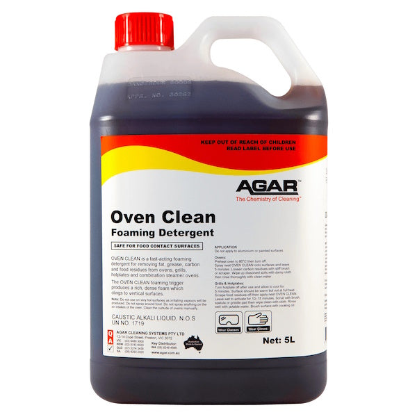 Agar | Foaming Oven Clean 5Lt | Crystalwhite Cleaning Supplies Melbourne