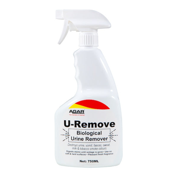 Agar | U Remove Biological Urine Remover 750ml | Crystalwhite Cleaning Supplies Melourne
