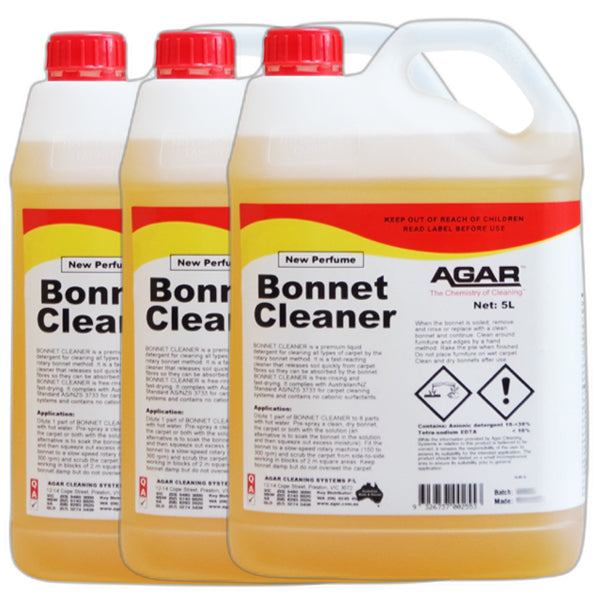 Agar | Bonnet Cleaner Premium Carpet Detergent Carton Quantity | Crystalwhite Cleaning Supplies Melbourne