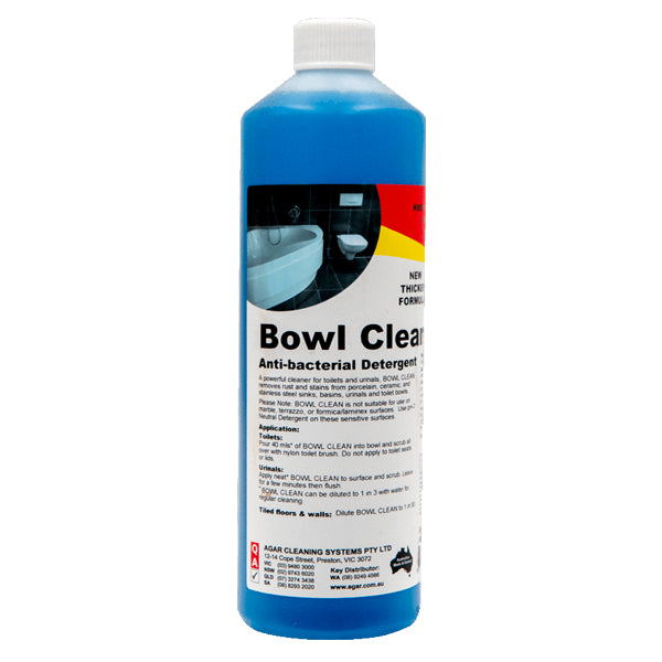 Agar | Bowl Clean | Crystalwhite Cleaning Supplies Melbourne