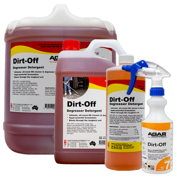 Agar | Dirt Off Degreaser Group | Crystalwhite Cleaning Supplies Melbourne