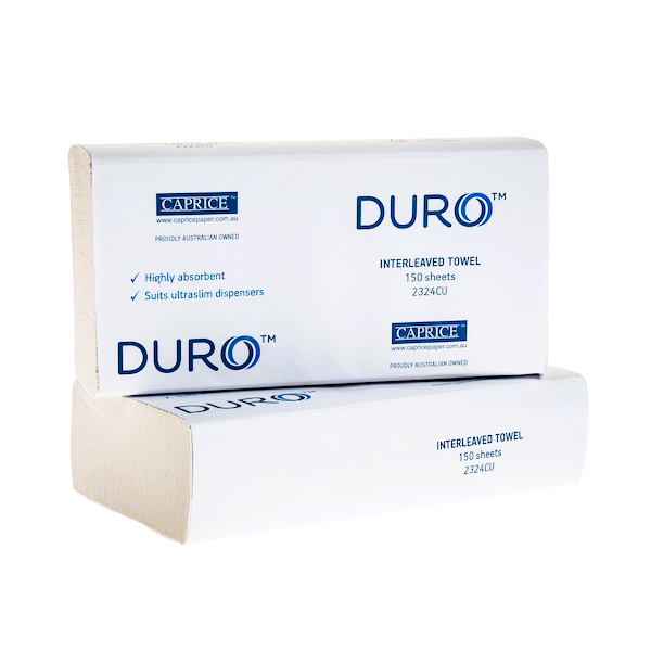 Caprice | Duro Interleaved Hand Towel | Crystalwhite Cleaning Supplies Melbourne