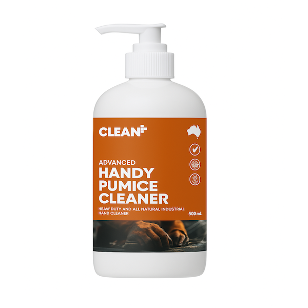 Clean Plus | Handy Pumice Abrasives Hand Cleaner 500ml | Crystalwhite Cleaning Supplies Melbourne