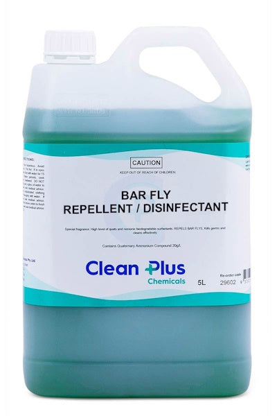 Clean Plus | Bar Fly Repellent and Disinfectant 5Lt | Crystalwhite Cleaning Supplies Melbourne.