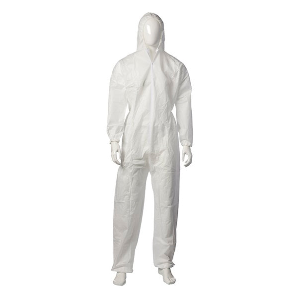 Austar Packaging | ProSafe SMS Coverall Type 5/6 25 Pcs | Crystalwhite Cleaning Supplies Melbourne