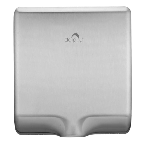 Dolphy | Tornado Stainless Steel Turbo Hand Dryer 1000W | Crystalwhite Cleaning Supplies Melbourne