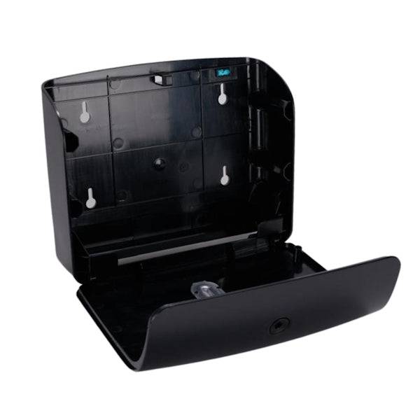 Dolphy Australia | Plaza Ultraslim Paper Towel Dispenser Black or White | Crystalwhite Cleaning Supplies Melbourne