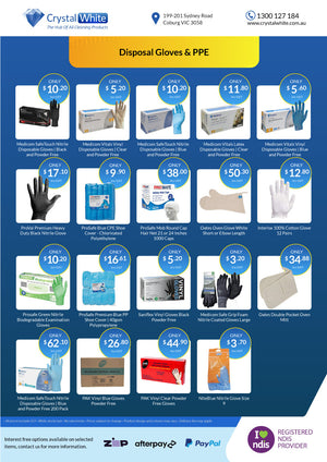 Disposal Gloves Cleaning Suppliers Melbourne