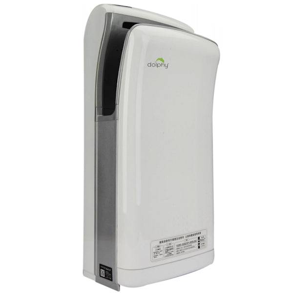 Dolphy | Peak Jet Hand Dryers 1800W White | Crystalwhite Cleaning Supplies Melbourne