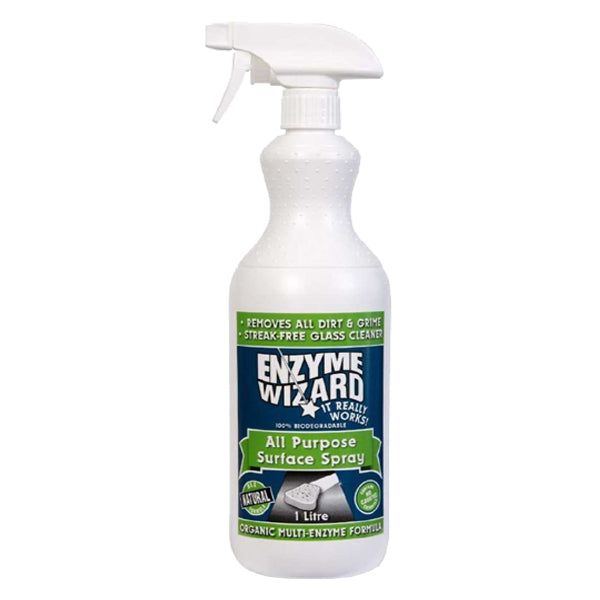 Enzyme Wizard | All Purpose Surface Cleaner 1Lt | Crystalwhite Cleaning Supplies Melbourne