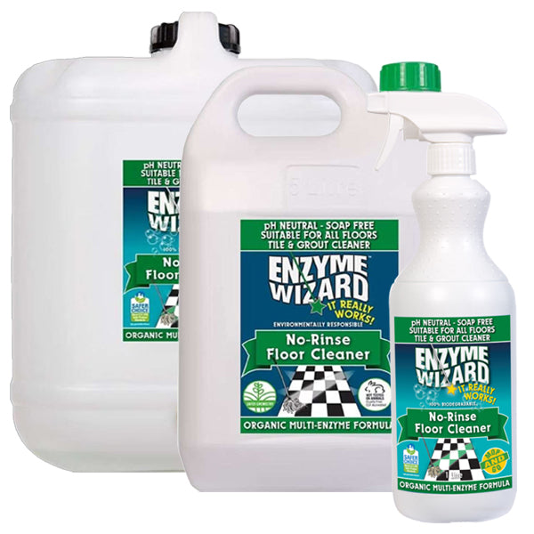 Enzyme Wizard | No Rinse Floor Cleaner | Crystalwhite Cleaning Supplies Melbourne
