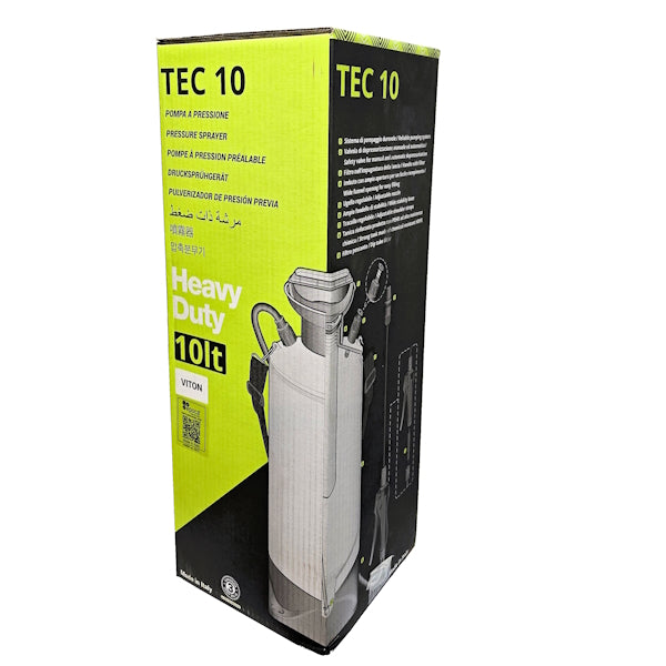 Epoca | Tec 10 Viton Seal Pressure Sprayer 10Lt | Cystalwhite Cleaning Supplies Melbourne