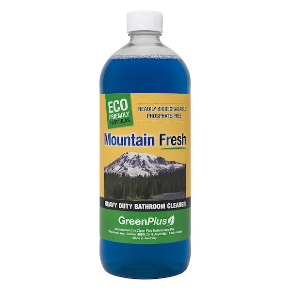 Clean Plus | Mountain Fresh 1Lt Heavy Duty Bathroom Cleaner | Crystalwhite Cleaning Supplies Melbourne
