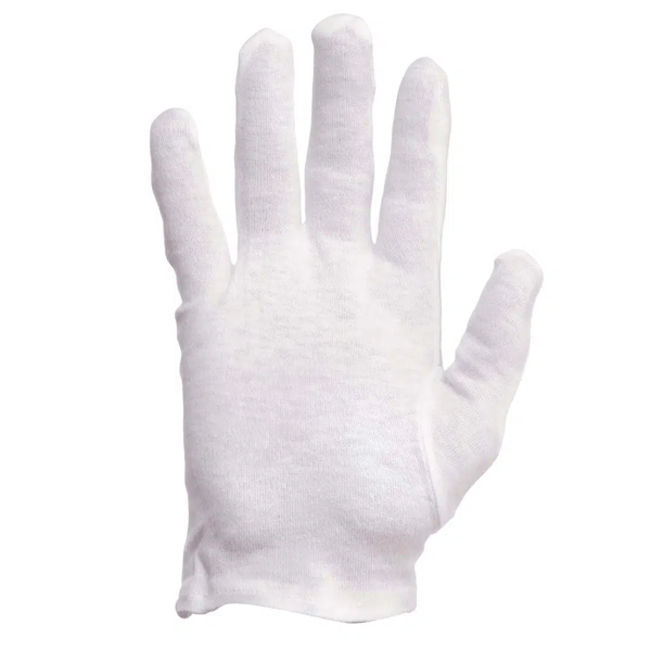 Interlox 100% Cotton Glove 12 Pairs | Crystalwhite Cleaning Supplies Melbourne