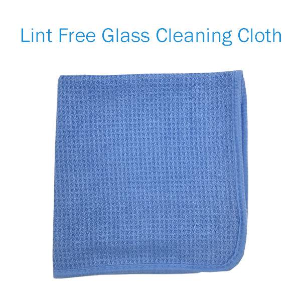 Lint Free Glass Cleaning Cloth 40cm X 40cm | Crystalwhite Cleaning Supplies Melbourne