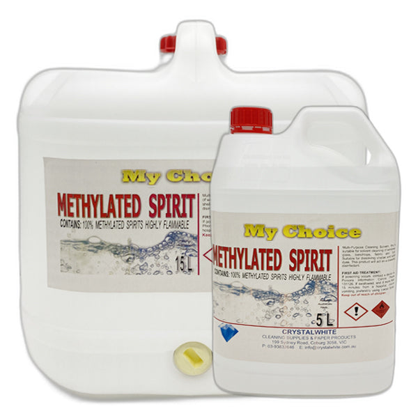 Crystalwhite Cleaning Supplies | Methylated Spirits | Crystalwhite Cleaning Supplies Melbourne