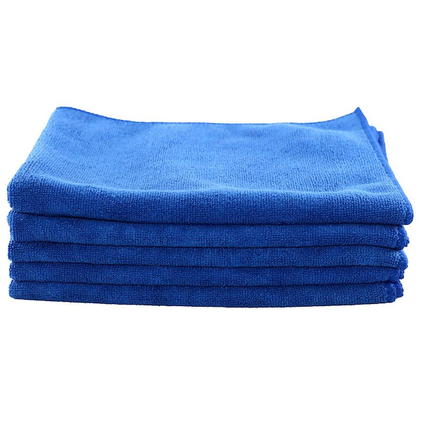 Cleanstar | Microfibre Dual Purpose Cloth with Scourer Pack of 5 | Crystalwhite Cleaning Supplies Melbourne