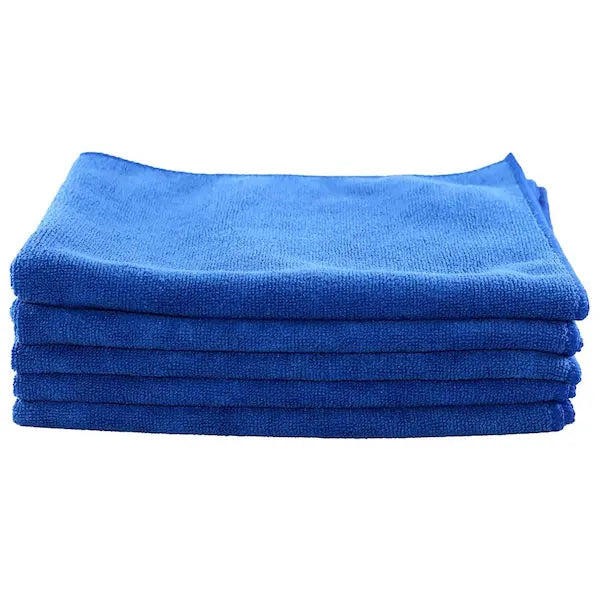 Cleanstar | Microfibre Dual Purpose Cloth with Scourer Pack of 5 | Crystalwhite Cleaning Supplies Melbourne