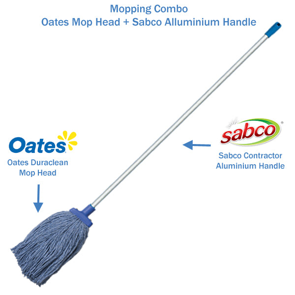 Crystalwhite Cleaning Supplies | Mopping Combo Mop Head with Handle | Crystalwhite Cleaning Supplies Melbourne