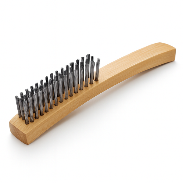 Oates | 4 Row Stainless Steel Brush | Crystalwhite Cleaning Supplies Melbourne