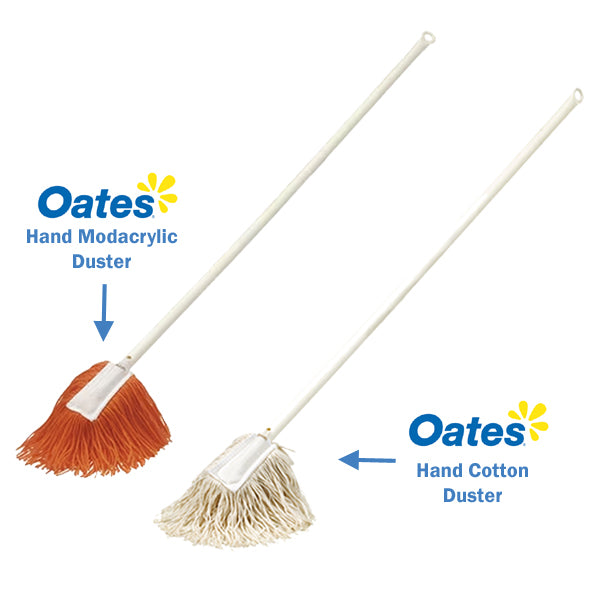 Oates | Hand Duster Long Handle 900mm | Crystalwhite Cleaning Supplies Melbourne