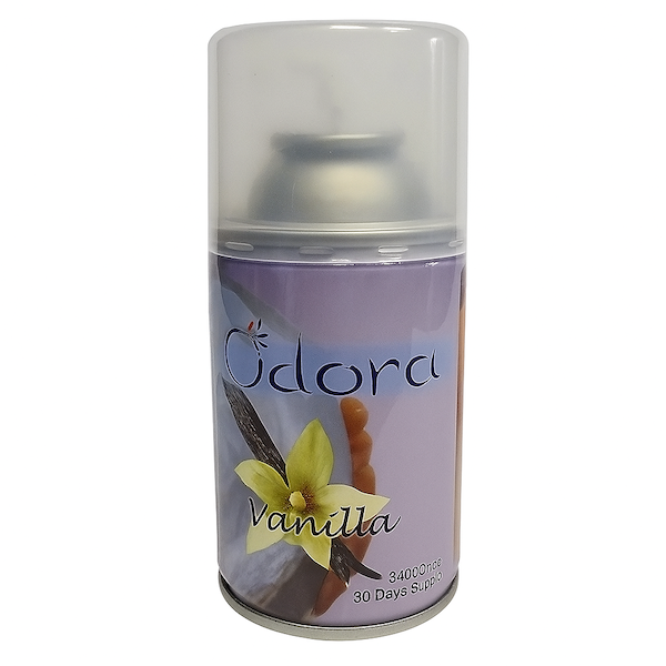 Crystalwhite | Vanilla Aerosol Air Freshener Can 3400 Sprays | Crystalwhite Cleaning Supplies Melbourne