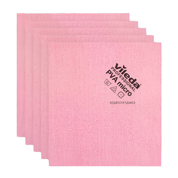 Oates Professional | Vileda Professional PVA Microfibre Cleaning Cloth Lint Free | Crystalwhite Cleaning Supplies Melbourne
