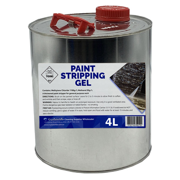Crystalwhite Cleaning Supplies | Paint Stripper Gel 4Lt | Crystalwhite Cleaning Supplies Melbourne