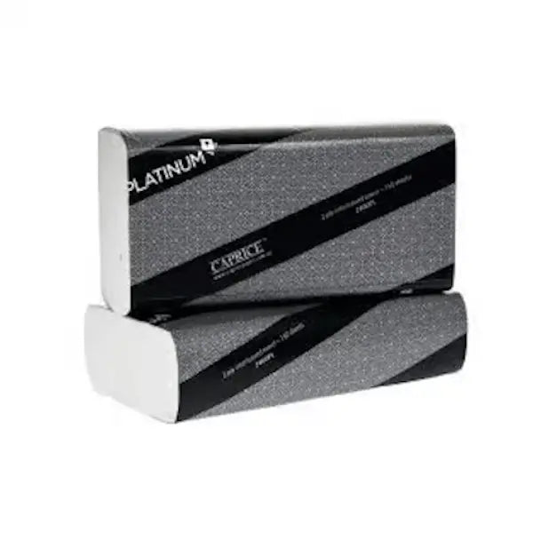 Caprice | Platinum 2 Ply Interleaved Towel 24cm x 23cm | Crystalwhite Cleaning Supplies Melbourne