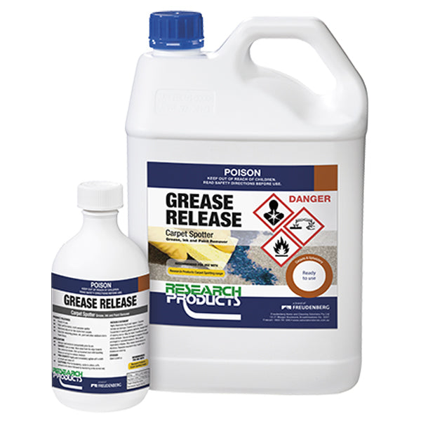 Oates Research Products | Grease Release Pre-Spray Group | Crystalwhite Cleaning Supplies Melbourne