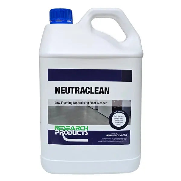 Research Products | Neutraclean 5Lt Floor Cleaner | Crystalwhite Cleaning Supplies Melbourne