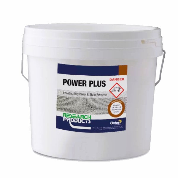 Research Products | Power Plus 10Kg Stain Remover | Crystalwhite Cleaning Supplies Melbourne