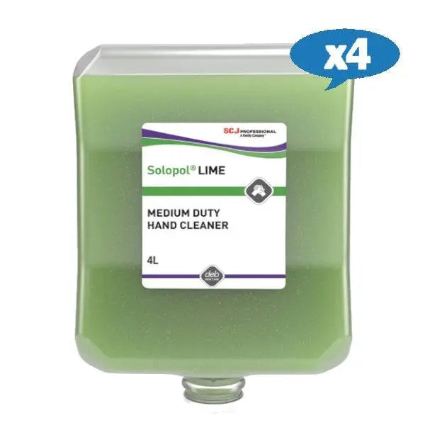 SC Johnson Deb | SC Johnson Deb Solopol Lime Medium-Heavy Duty Hand Cleaner | Crystalwhite Cleaning Supplies Melbourne