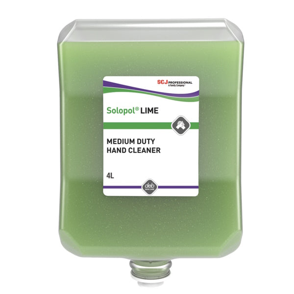 SC Johnson | Solopol Lime 1Lt Medium-Heavy Duty Hand Cleaner | Crystalwhite Cleaning Supplies Melbourne