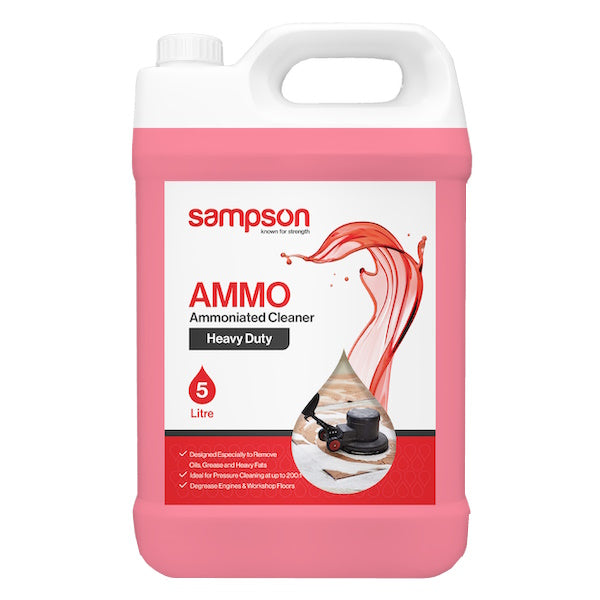Sampson | Ammo 5Lt Ammoniated Cleaner | Crystalwhite Cleaning Supplies Melbourne