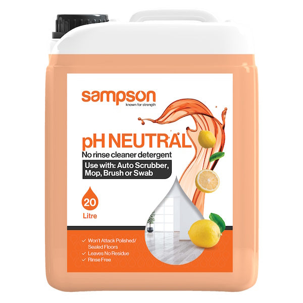 Sampson Chemical | Sampson Ph Neutral No Rinse Cleaner | Crystalwhite Cleaning Supplies Melbourne