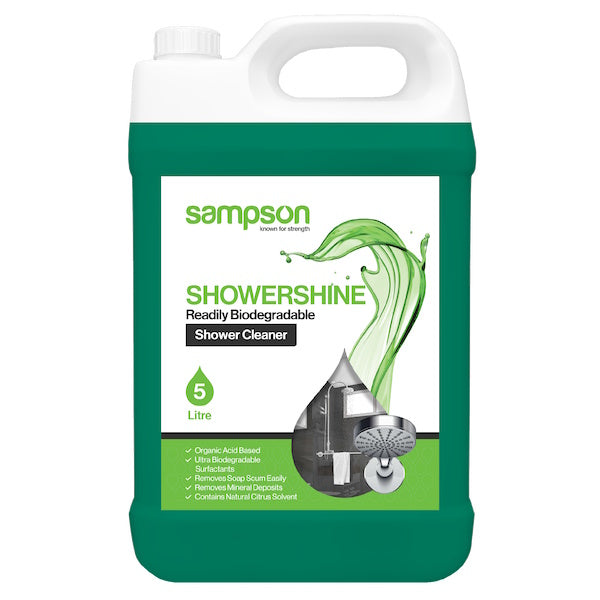 Sampson | Shower Shine 5Lt Environmentally Friendly | Crystalwhite Cleaning Supplies Melbourne