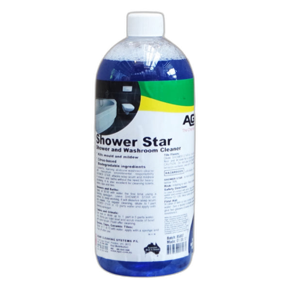 Agar | Agar Shower Star Environmental Friendly 1Lt | Crystalwhite Cleaning Supplies Melbourne