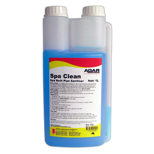Agar | Agar Spa Clean 1Lt | Crystalwhite Cleaning Supplies Melbourne