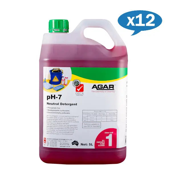 Agar | Wholesale pH-7 5Lt Neutral Detergent | Crystalwhite Cleaning Supplies Melbourne