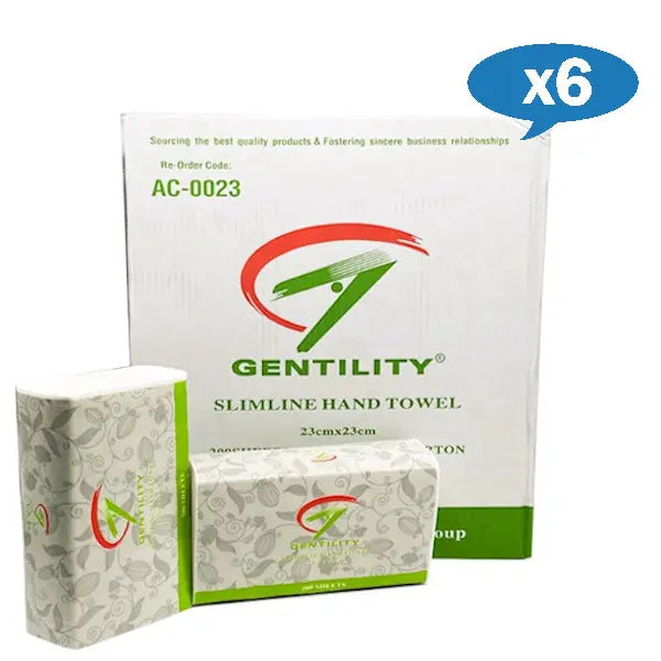 Genitility | Wholesale Slimline Hand Towel 23 X 23cm | Crystalwhite Cleaning Supplies Melbourne