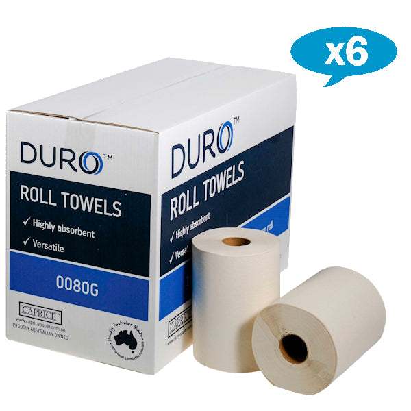 Wholesale Caprice | Duro Hand Roll Towel | Crystalwhite Cleaning Supplies Melbourne