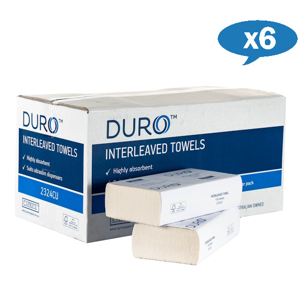 Wholesale Caprice | Duro Interleaved Hand Towel | Crystalwhite Cleaning Supplies Melbourne